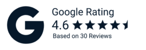 Google Rating | 4.6 Star | Based on 30 Reviews